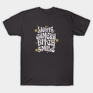 Lights, Camera, Smile! T-Shirt